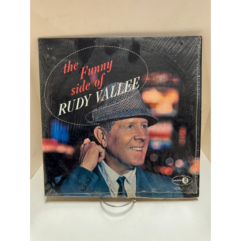 1963 Jubilee Vinyl Record The Funny Side of Rudy Vallee LP